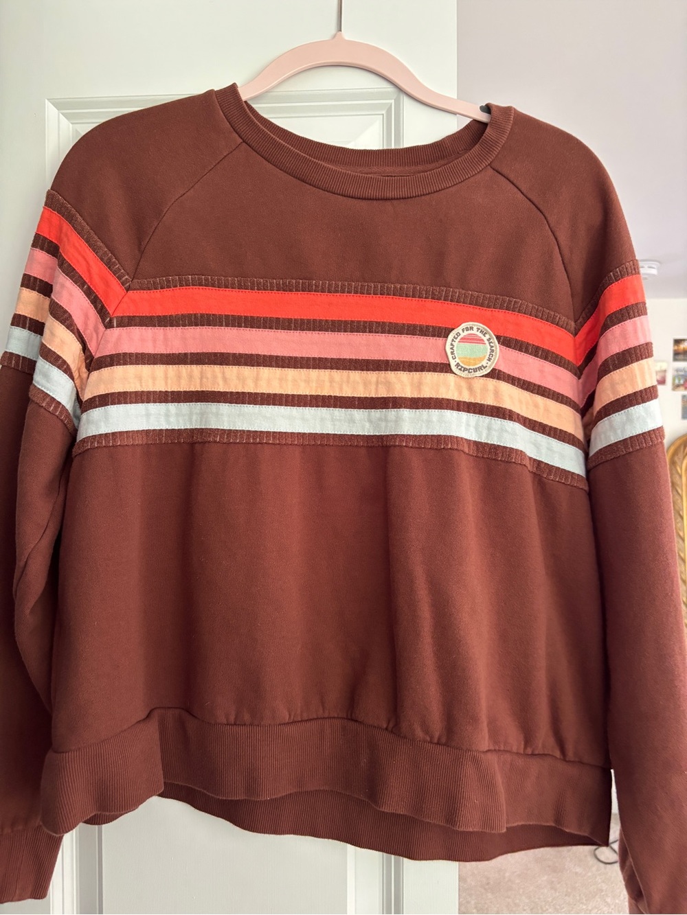 Ripcurl Brown Crewneck Sweatshirt - Women
